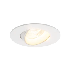 Icarus lavtbyggende downlight Isosafe 7W RA95 2700K 68-83 mm dimbar - Hvit