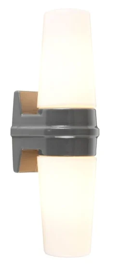 Ifø Bernadotte dobbel vegglampe IP44