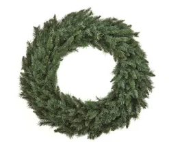 Julekrans 100 cm uten lys - Grønn