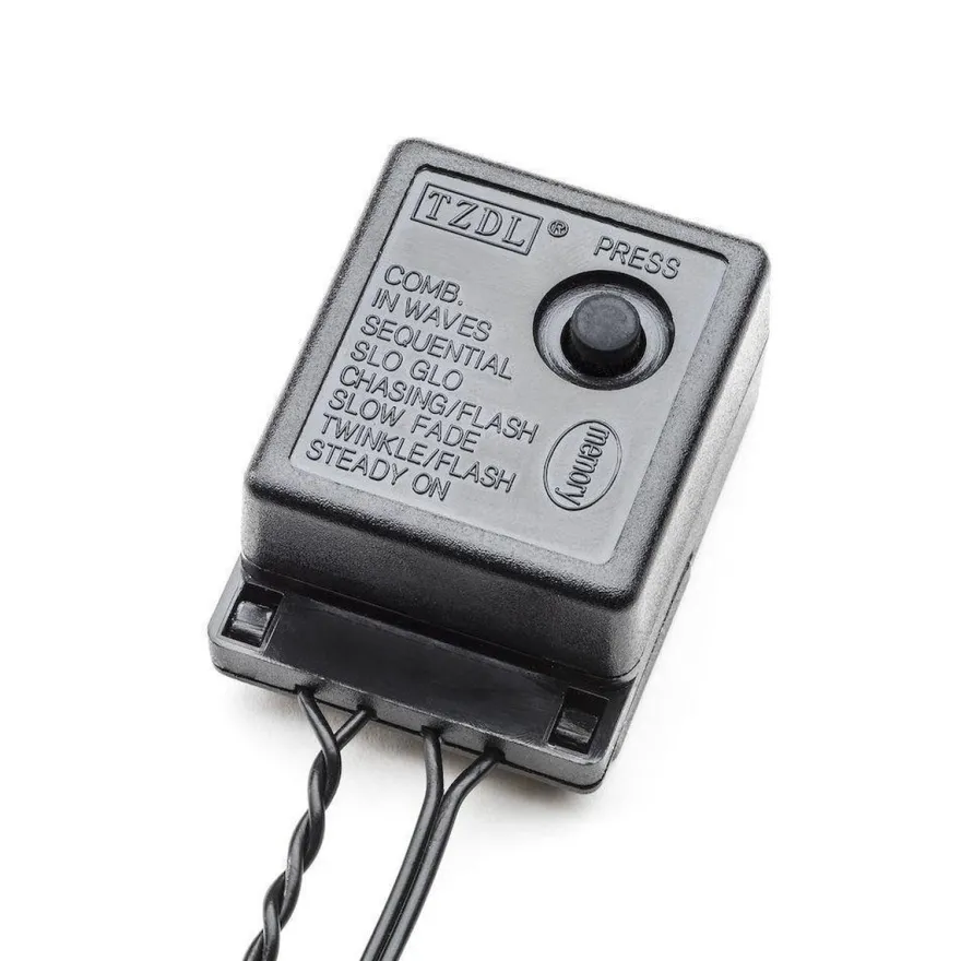 Juletrelys Cluster 1536 multifunksjon Led IP44 - Flerfarget