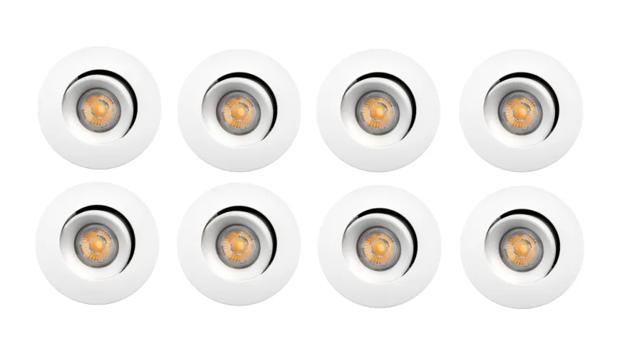 Junistar Bio 8 pack 5W LED 2700K RA90 Isosafe IP44