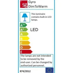 Junistar IsoSafe 6W LED 2000-2800K dimtowarm