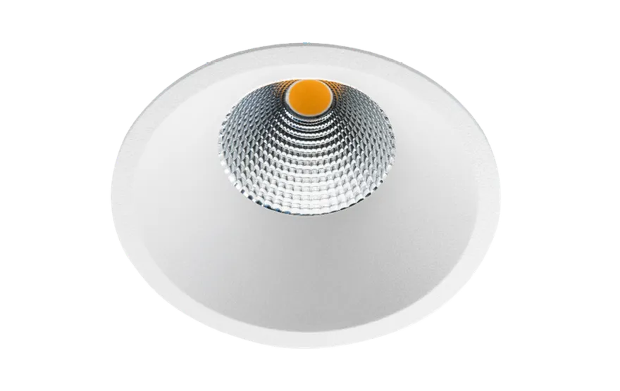 Junistar Soft Slim IsoSafe 9W LED 2700K Ra>95 - Hvit