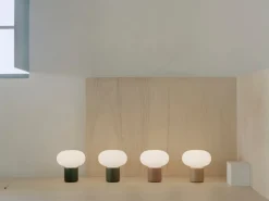 Karl-Johan bærbar bordlampe - Svart