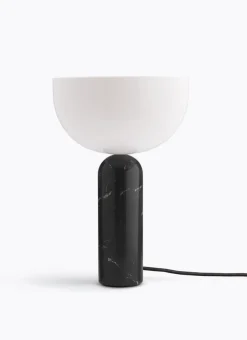Kizu bordlampe - svart marmor - L