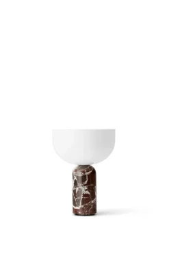 Kizu Portable bordlampe - Brun Marmor