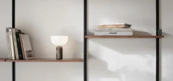 Kizu Portable bordlampe - Grå marmor