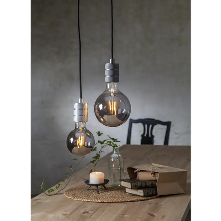 LED-pære 1,8W plain smoke 95mm