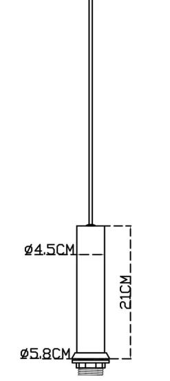 Less pendeloppheng E27