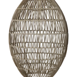 Linde utendørs lampeskjerm 30 cm IP44 - Grå/beige