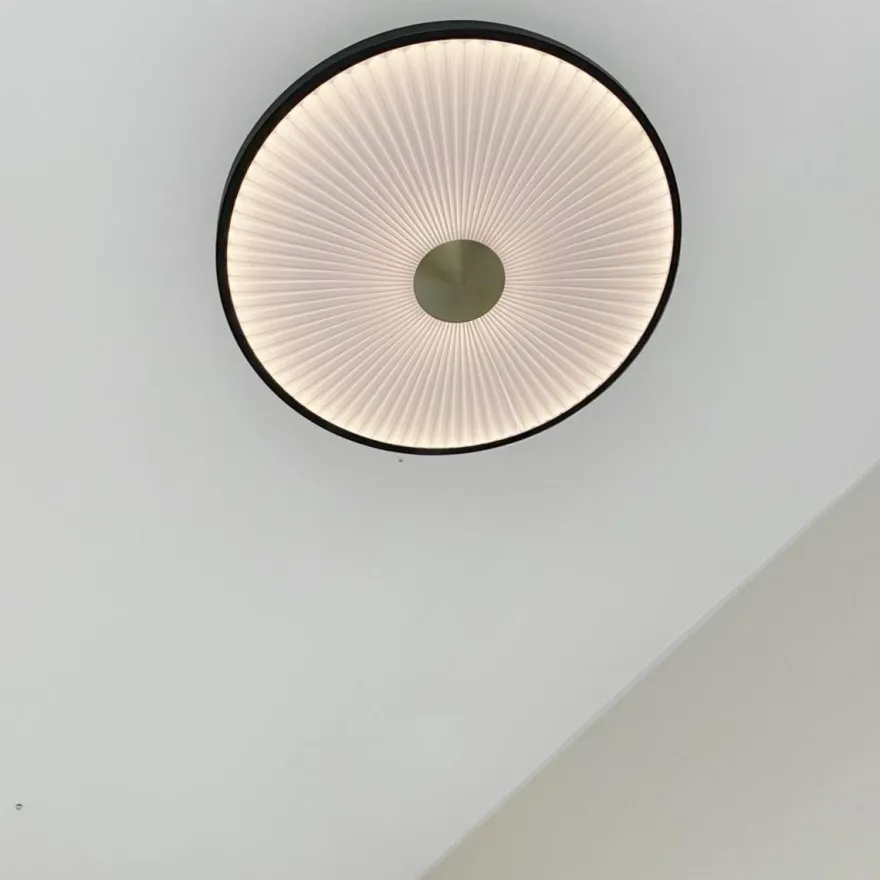 Lumi taklampe m/plissering Ø50