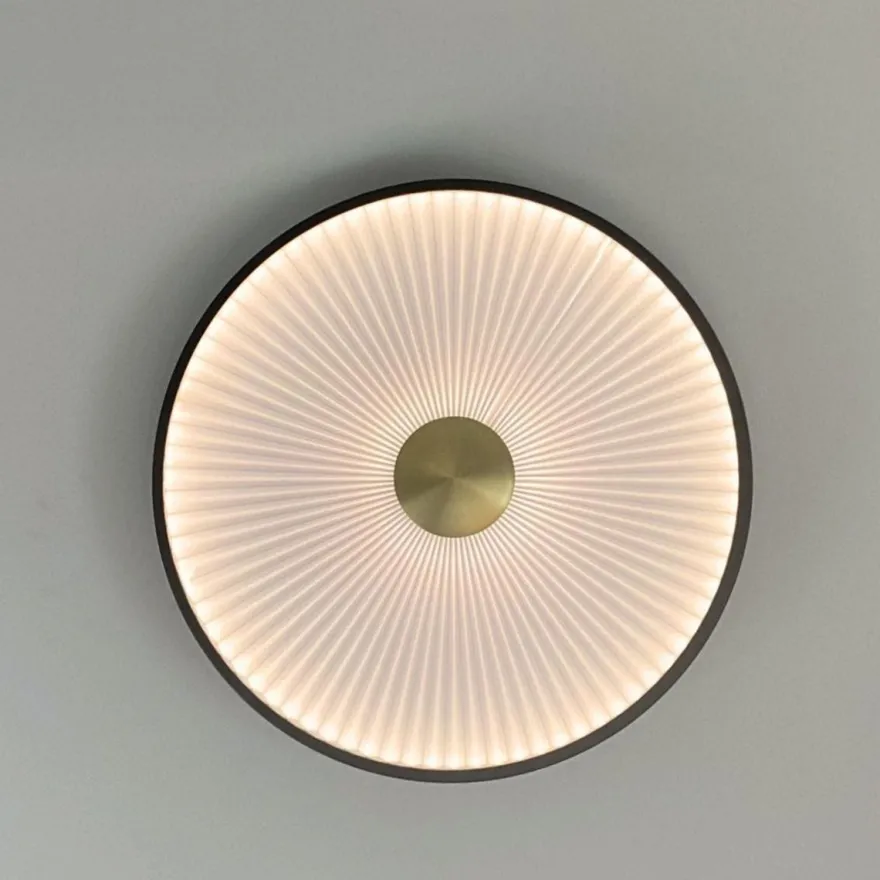 Lumi taklampe m/plissering Ø50