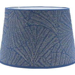 Malcolm bordlampe m/lampeskjerm E27 - Svart/Blå