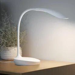 Mamba bordlampe - Hvit