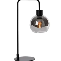 Marco bordlampe Svart/røk