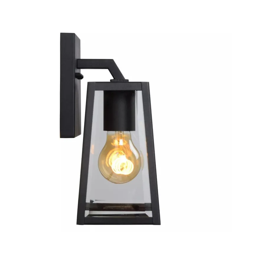 Matsol vegglampe utendørs E27 - Svart