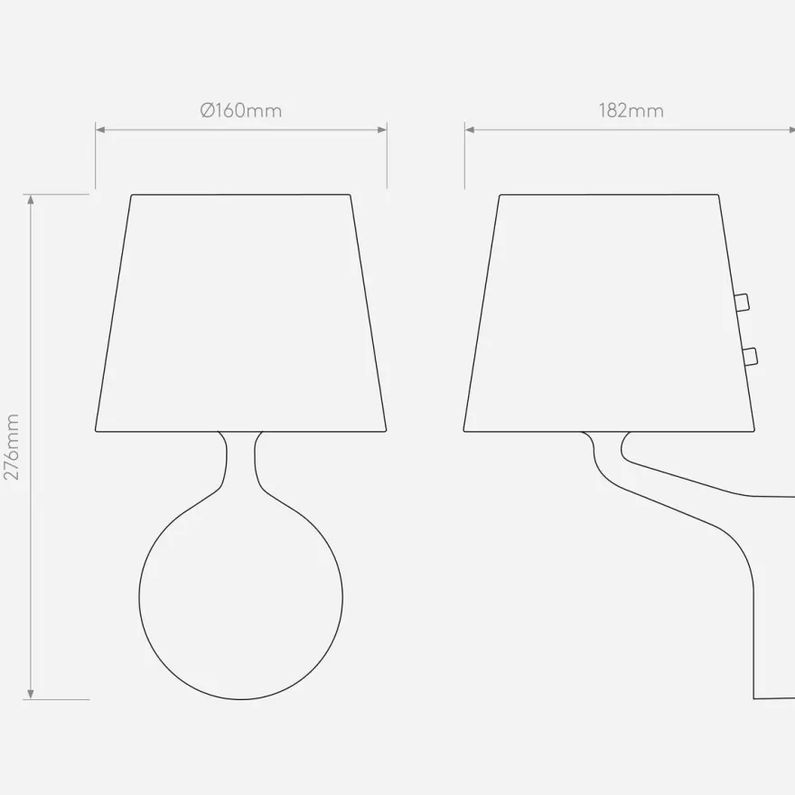 Millie vegglampe - IP44