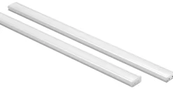 MiniLink 60 cm 9W 3000K - Sølvgrå/Frostet - 1 stk