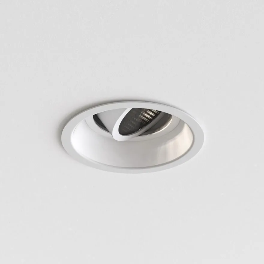 Minima Slimline Round spot GU10 - Hvit