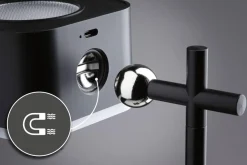 Mobil portabel bord/vegglampe oppladbar 1,6W 2700-6500 Kelvin