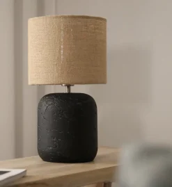 Montagna bordlampe 32 - Svart/Natur
