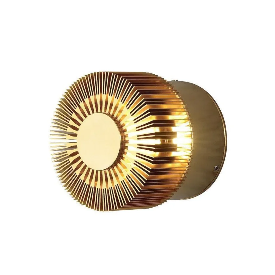 Monza vegglampe utendørs IP54 3W - Messing farget