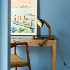 Mr. Wattson bordlampe, Limited Edition - Svart og messing