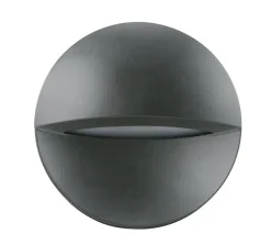 Nerine 140 vegglampe utensdørs 3,2W coloure switch 3000/4000K IP65 - Antrasitt grå