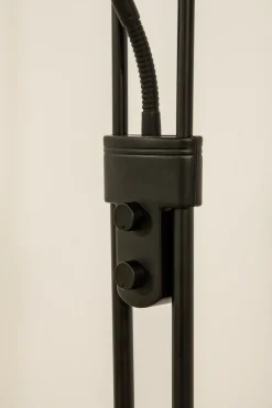 Nice gulvlampe uplight med leselysarm
