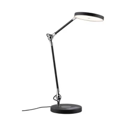 Numis skrivebordslampe 11W 2700-6500 Kelvin 3-step dim - Trådløs lader for mobil