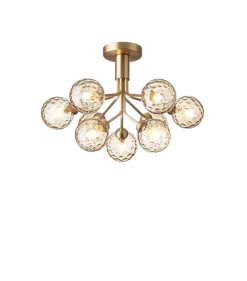 Nuura Apiales 9 ceiling messing/optic glass