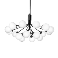 Nuura Apiales 18 satin svart/opal