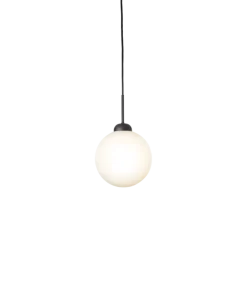 Nuura Apiales 1 taklampe - Satin svart/ opal