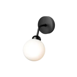 Nuura Apiales vegglampe - svart/Opal