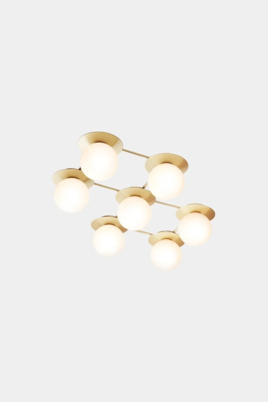 Nuura Liila 7 taklampe/vegglampe - opal