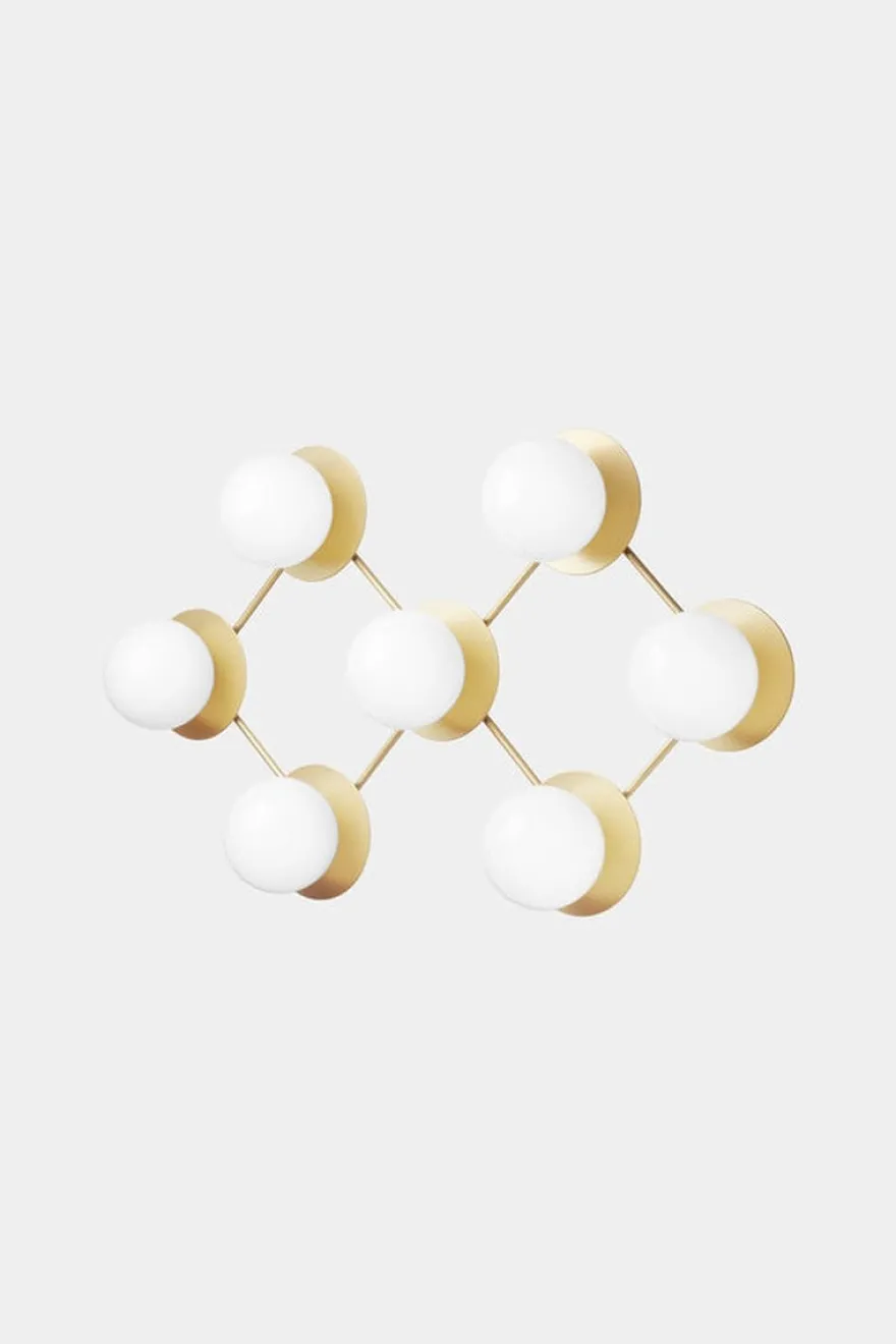 Nuura Liila 7 taklampe/vegglampe - opal
