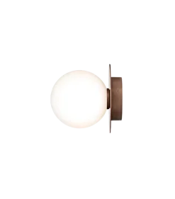 Nuura Liila 1 utendørslampe - mørk bronse/opal