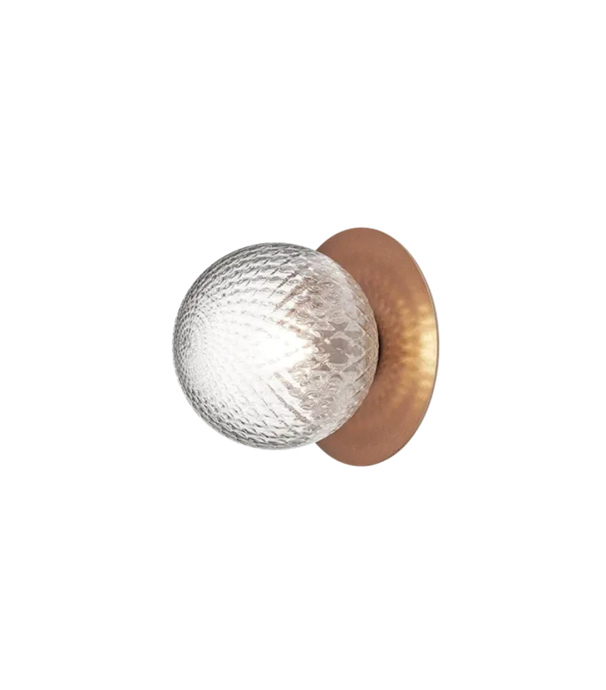 Nuura Liila 1 utendørslampe - mørk bronse/optic