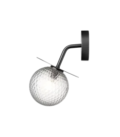 Nuura Liila utendørslampe - svart/optikk