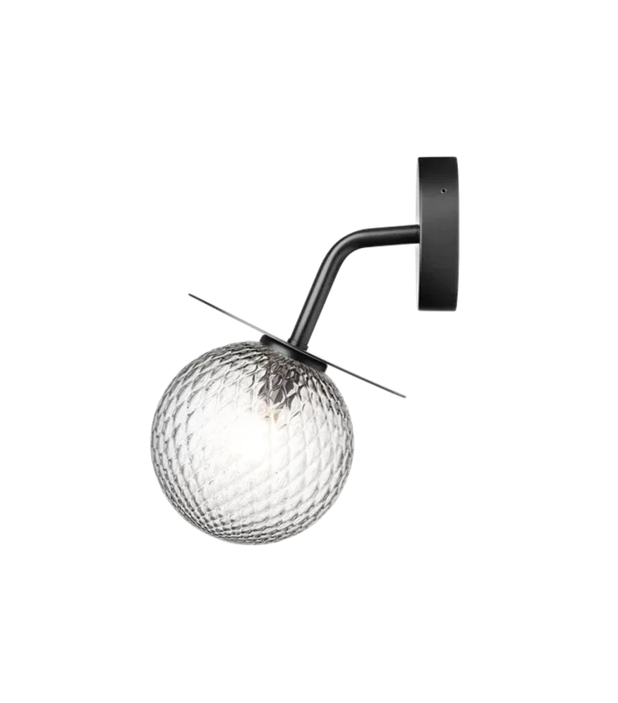 Nuura Liila utendørslampe - svart/optikk