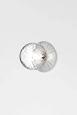Nuura Liila 1 vegglampe/taklampe - medium - light silver / optikk