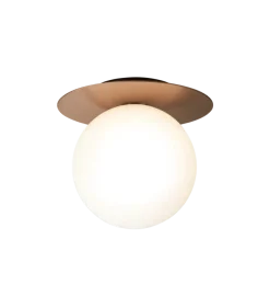Nuura Liila 1 vegglampe/taklampe - large - bronse / opal