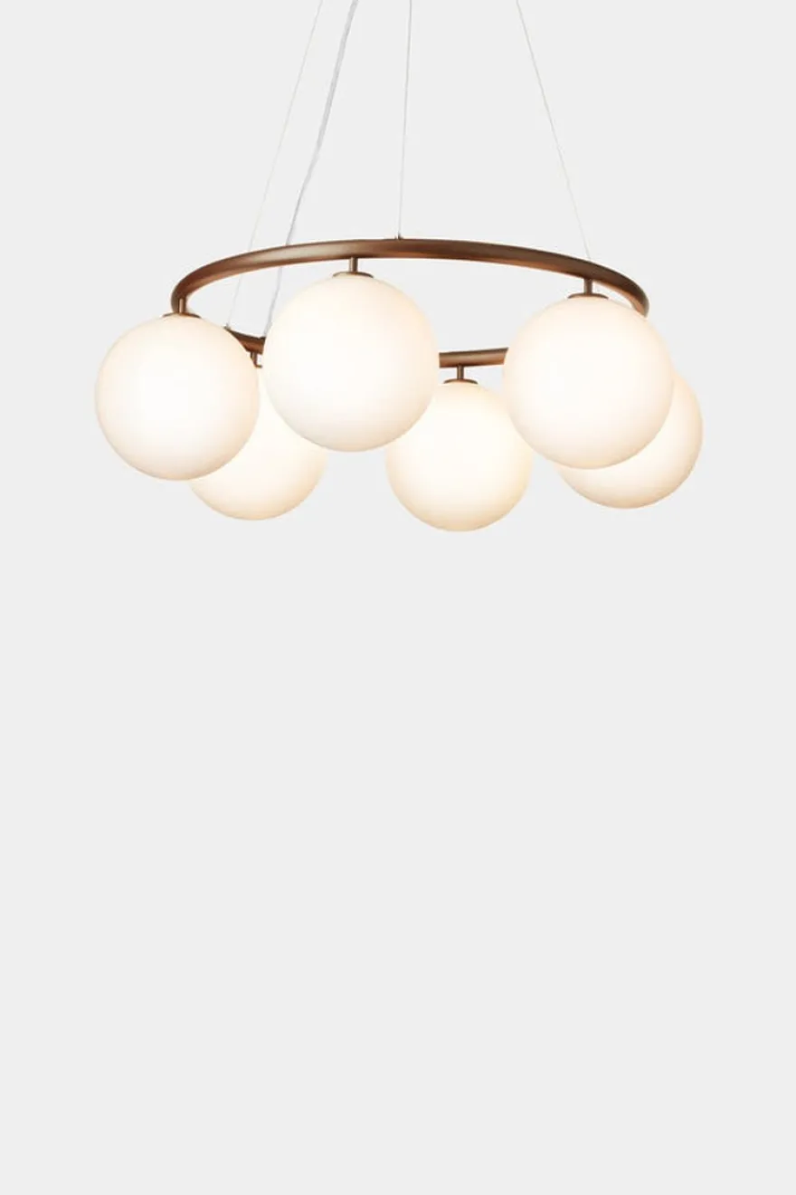 Nuura Miira 6 circular bronse / opal
