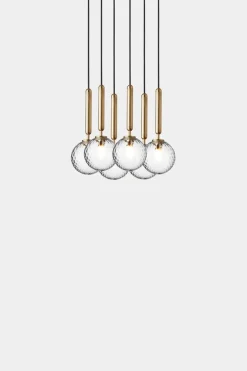 Nuura Miira 6 messing / opal