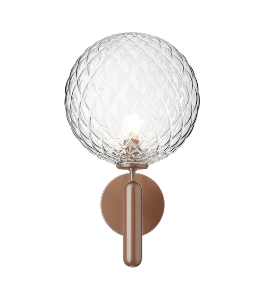 Nuura Miira utendørslampe - bronse / optikk