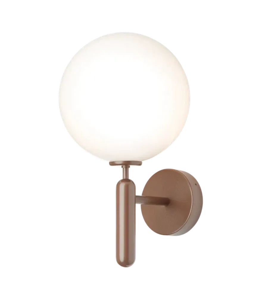 Nuura Miira utendørslampe - bronse / opal