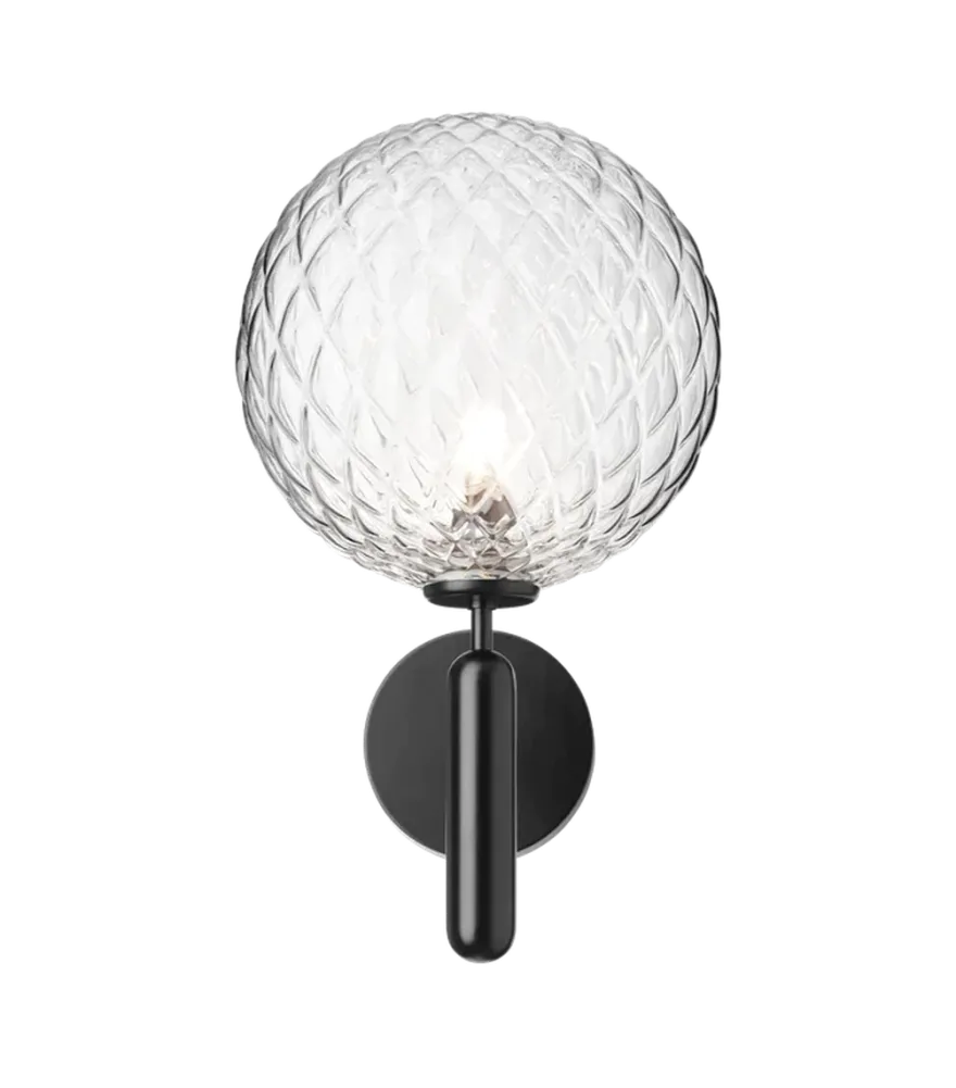Nuura Miira utendørslampe - svart / optikk