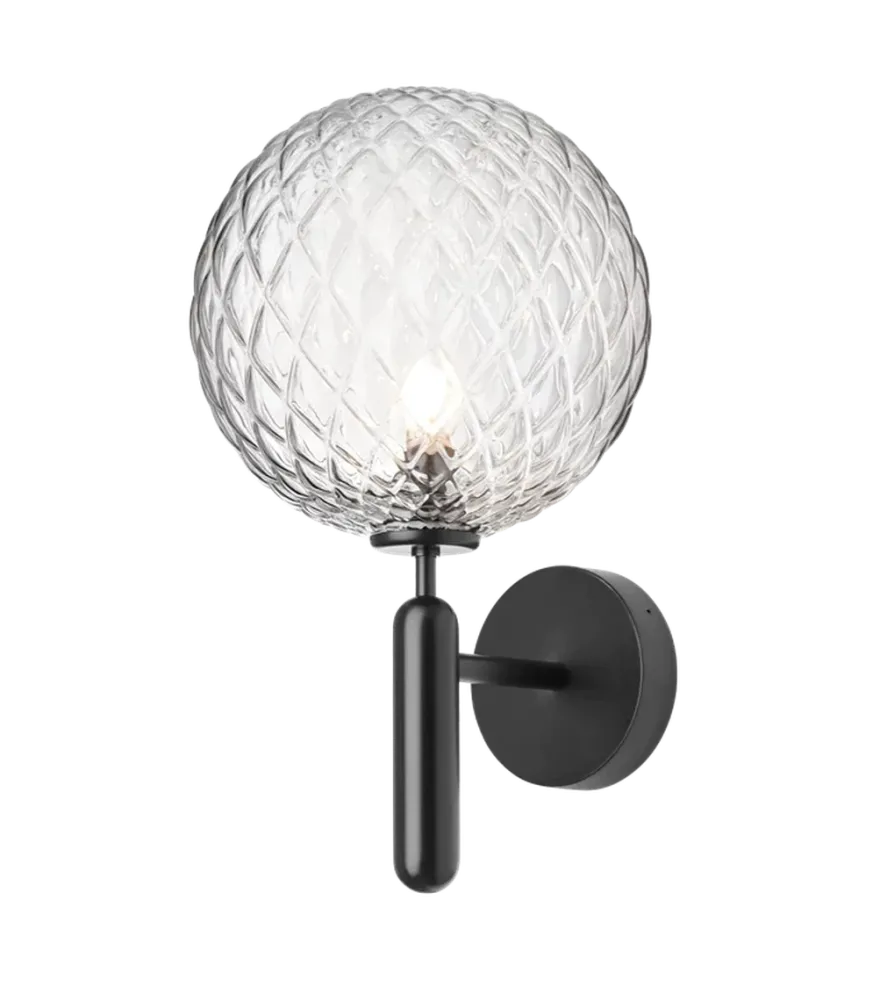 Nuura Miira utendørslampe - svart / optikk
