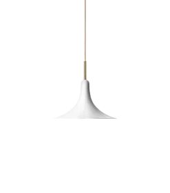 Nuura Petalii taklampe Hvit/messing