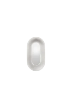Nuura Sasi Small vegglampe - Sølv